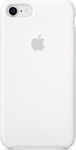 Apple Silicone Case Umschlag Rückseite Silikon Weiß (iPhone SE 2022/2020/8/7) MQGL2ZM/A
