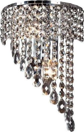 Elmark Inna Vintage Lamp Wall with Socket E14 Silver 210cm