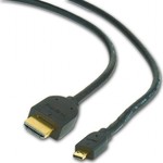 Cablexpert HDMI 2.0 Kabel HDMI-Stecker - Mikro-HDMI-Stecker 4.5m Schwarz