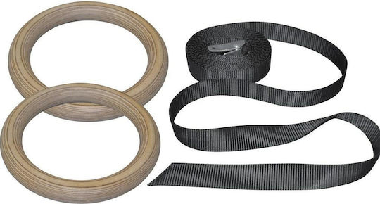 AMILA 84762 Gymnastics Rings with Diameter 23.5cm