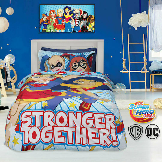 Das Home Set Kids Duvet Cover Single Light Blue Das Home Set Kids Duvet Cover Single Light Blue