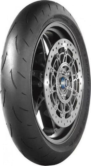 Dunlop GP Racer D212 M 120/70ZR17 58W Fără Cameră De Aer Sport Anvelopă Pentru Motociclete Partea Din Față Mediu
