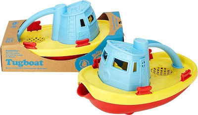 Green Toys Bath Boats for 6++ Months Tug Boat Blue