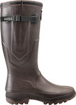 Aigle Parcours 2 Iso Hunting Wellies Waterproof Brown