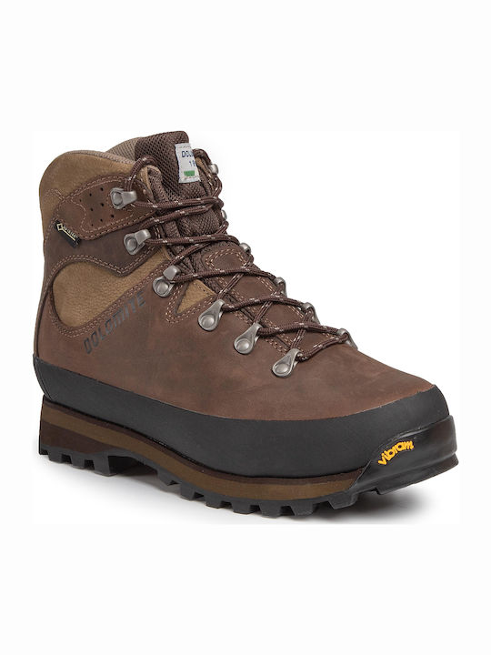 Dolomite Tofana GTX Ανδρικά Ορειβατικά Μποτάκια Αδιάβροχα με Μεμβράνη Gore-Tex Καφέ Καφέ