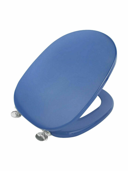 ΕΒΙΟΠ Bakelite Toilet Seat Blue Linda 42cm