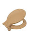 EVIOP Plastic Toilet Seat Brown Eviop 46cm