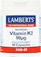 Lamberts Vitamin K2 Vitamin 90mcg 60 Mützen