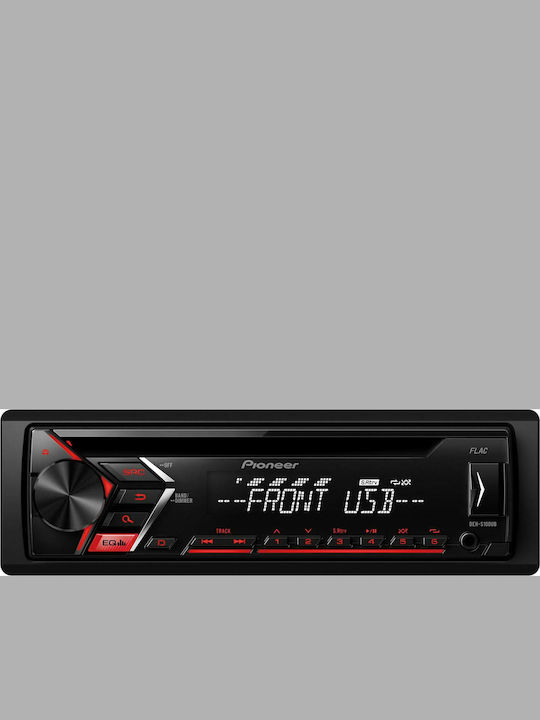 Pioneer Car Audio System 1DIN (USB) with Detachable Panel