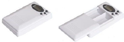Alfa Care AC-634 Θήκη Χαπιών με 2 Θέσεις σε Λευκό χρώμα AC-634