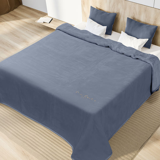 Pierre Cardin Nancy 545 Spanien Decke Samtig Übergröße 220x240cm