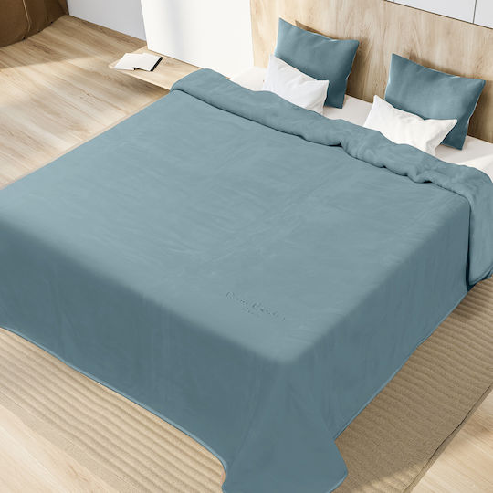 Pierre Cardin Nancy Κουβέρτα Ισπανίας Βελουτέ Μονή 160x240εκ.