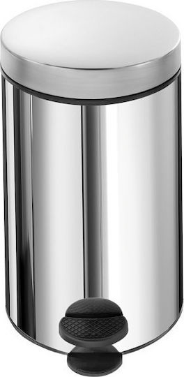Sanco Inox Καλαθάκι Μπάνιου 12lt Ασημί Sanco Inox Καλαθάκι Μπάνιου 12lt Ασημί