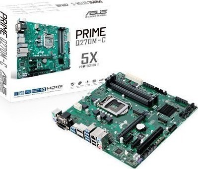 Asus prime q270m c csm обзор