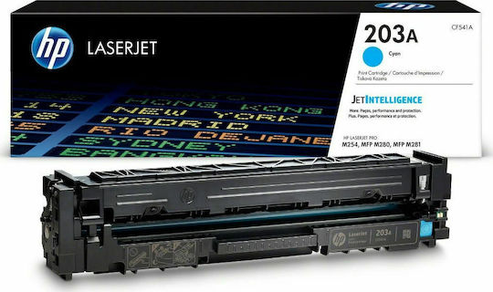 HP 203A Original Toner Laser Printer Cyan 1300 Pagini (CF541A)