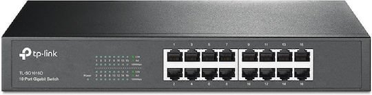 TP-LINK TL-SG1016D v12 Unmanaged L2 Switch με 16 Θύρες Ethernet
