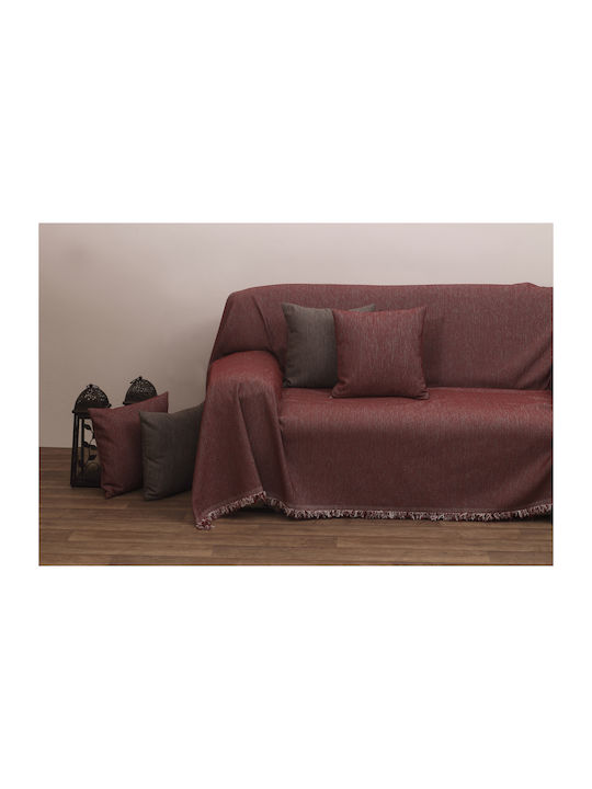 Viopros Armchair Throw 2100 240x180cm Red 631941