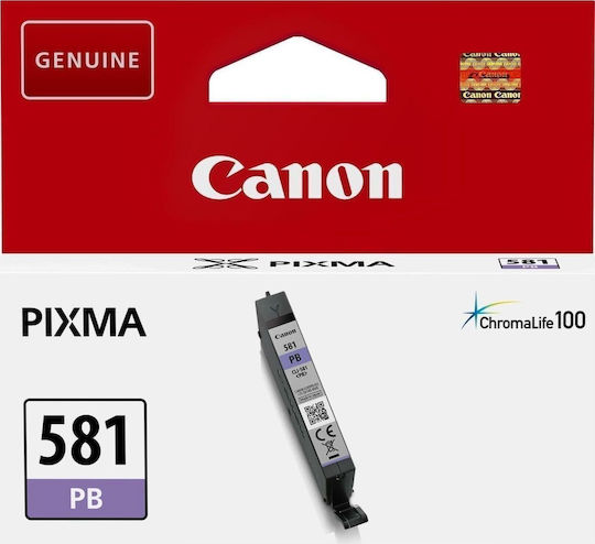 Canon CLI-581 Original InkJet Printer Ink Photo Blue (2107C001)