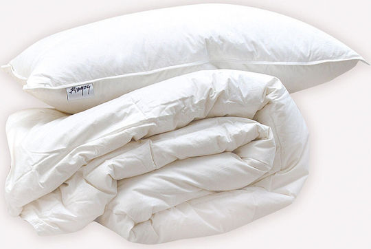 Rythmos Duvet Single Down 160x240cm Basics 50/50 White 290 GSMGsm 11.5 togs Togs