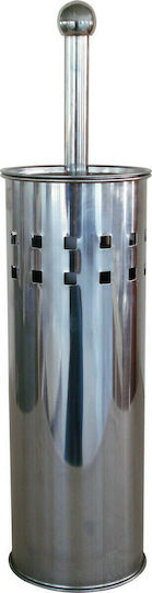 Ankor Metallic Toilet Brush Silver