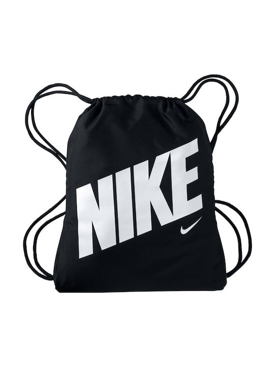 Nike Graphic Unisex Τσάντα Πλάτης Γυμναστηρίου Μαύρη