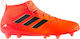 Adidas Ace 17.1 FG High Football Shoes with Cleats Solar Orange / Core Black / Solar Red