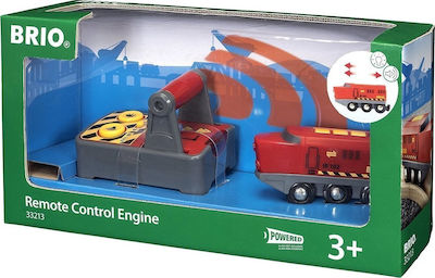 Brio Toys Remote Control Engine Τρενάκι από Ξύλο για 3+ Ετών