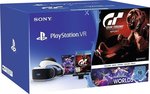 Sony PlayStation VR + Camera + Gran Turismo Sport + VR Worlds Voucher