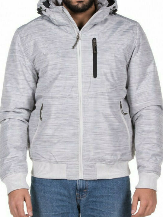 Emerson Men's Winter Bomber Jacket Ice ML