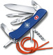 Victorinox Skipper Schweizer Taschenmesser mit Klinge aus Rostfreier Stahl in Scheide