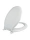 Elvit Universal Toilettenbrille Bakelit 44.5x36.5cm Weiß