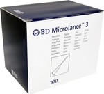 BD Microlance 3 Βελόνες Κίτρινο 30G x 1/2" 100τμχ