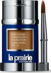 La Prairie Skin Caviar Concealer Foundation Sunscreen SPF15 N-30 Satin Nude 30ml