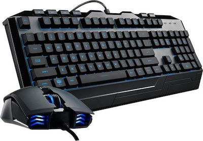 CoolerMaster Devastator III RGB Σετ Gaming Πληκτρολόγιο με RGB φωτισμό & Ποντίκι (Αγγλικό UK)
