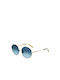 Etnia Barcelona Puerto Banus BLGD Women's Sunglasses with Blue Metal Frame and Blue Gradient Lens