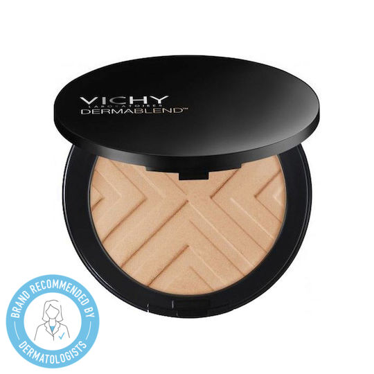 Vichy Dermablend Covermatte Compact Powder Foundation SPF25 35 Sand 9.5gr