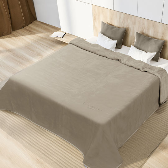 Pierre Cardin Nancy Spanish Velvet Double Blanket 220x240cm
