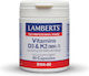 Lamberts Vitamin D3 1000iu & K2 90µg Βιταμίνη για Ενίσχυση του Ανοσοποιητικού & την Υγεία των Οστών 1000iu 60 κάψουλες