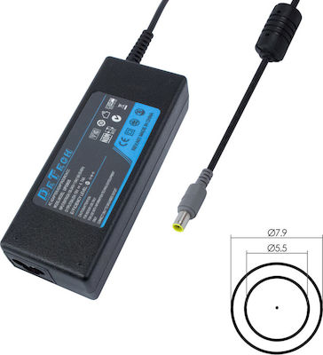 De Tech Laptop Charger 65W 20V 3.25A for IBM