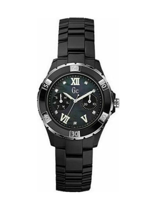 Guess Ceas cu Negru Brățară Metalică X69106L2S