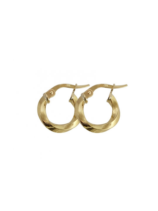 14K Gold earrings "Lukas"