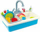 Playgo Sink With Faucet & Kitchenware for 3+ Years 20pcs