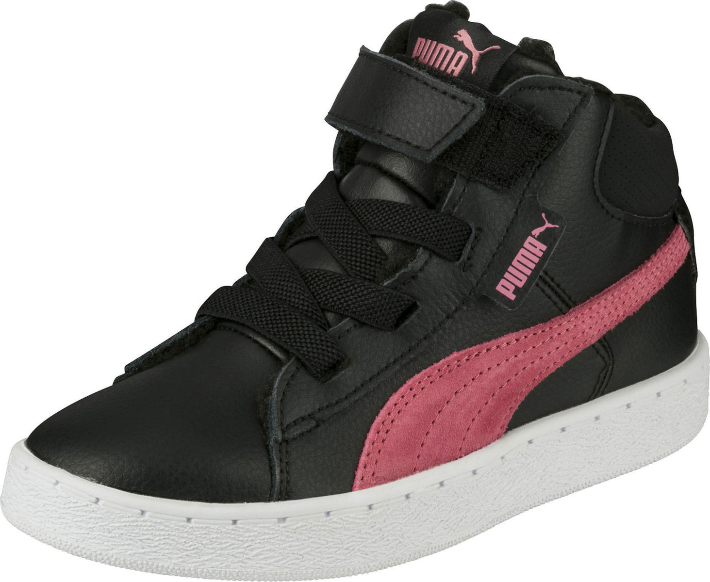 Puma Παιδικό Sneaker High Top Trainers 1948 για Κορίτσι Μαύρο 364927 02 Skroutzgr 