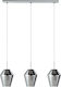 Eglo Murmillo Pendant Light Three-Light Rail for Socket E27 Silver