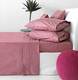 SB Home Сет Чаршафи 250x280см. Crochet Розов 4бр