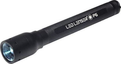 LedLenser Flashlight LED Waterproof with Maximum Brightness 200lm P6 500921