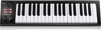 iCON Midi Keyboard iKeyboard 4Nano με 37 Πλήκτρα σε Μαύρο Χρώμα