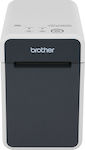 Brother TD-2120N Εκτυπωτής Ετικετών Απευθείας Μεταφοράς Bluetooth / Serial / USB 203 dpi