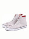 Converse Chuck Taylor All Star Fashion Leather Stiefel Gray