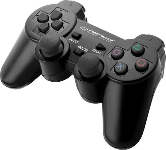 Esperanza Trooper Wired Gamepad for PS3 / PC Black